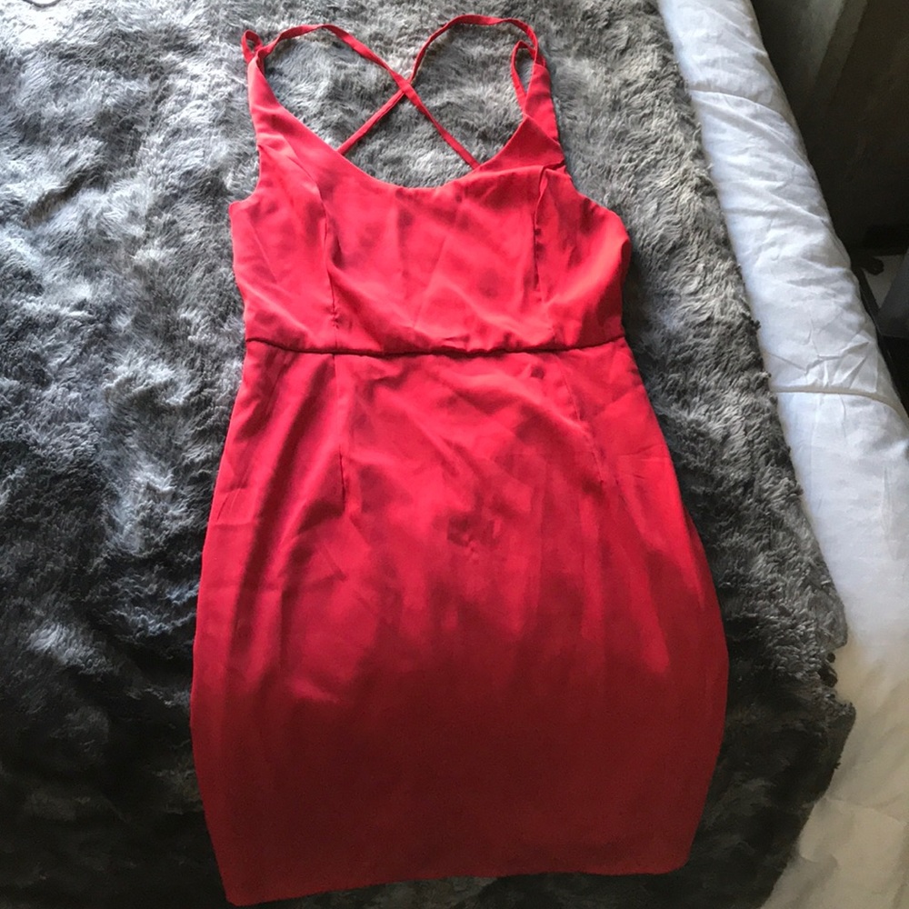 Red Tobi dress